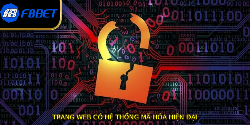 Trang web có hệ thống mã hóa hiện đại