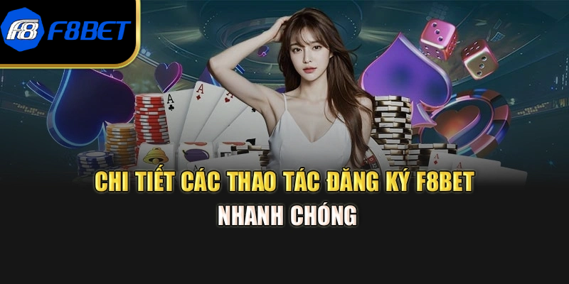 Thao tác đăng ký tại nhà cái vô cùng nhanh chóng