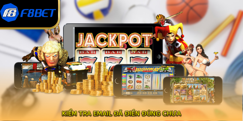 Kiểm tra email đã điền đúng chưa